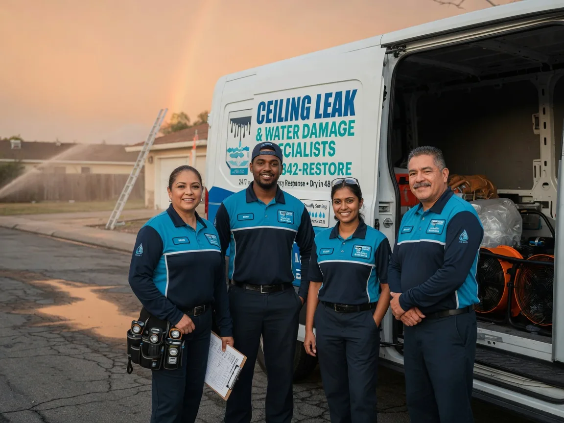 Ceiling Leak Cleanup company in Mcclellandtown, PA
